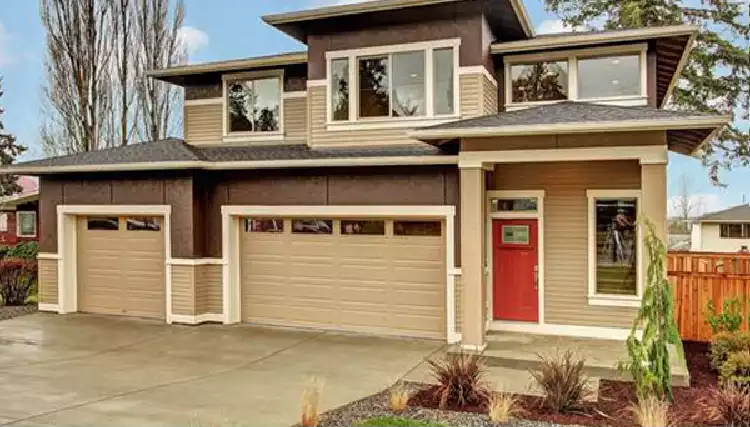 image of 2 story contemporary house plan 5549