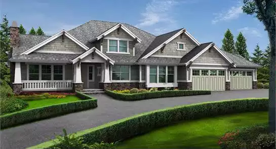 image of 4001 - 4500 square feet house plan 1996