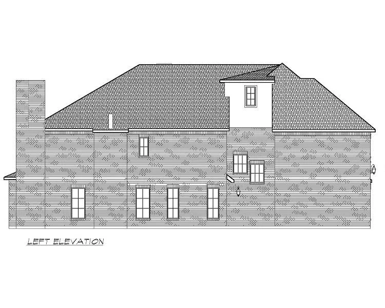 Three Story Traditional Style House Plan 6562 Blue Sage 6562