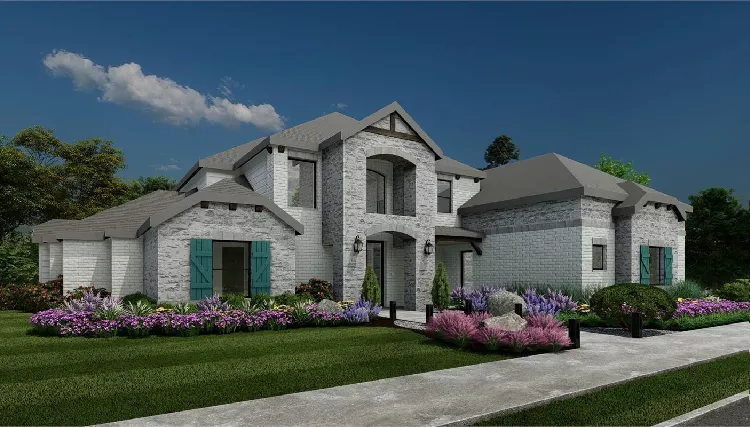 image of 4001 - 4500 square feet house plan 9883