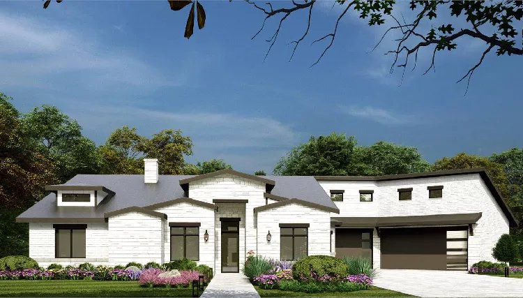 image of transitional house plan 9941