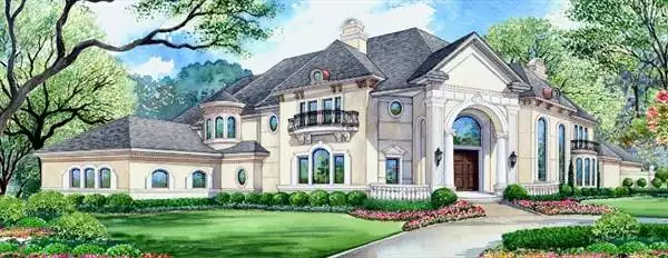 image of tuscan house plan 4701