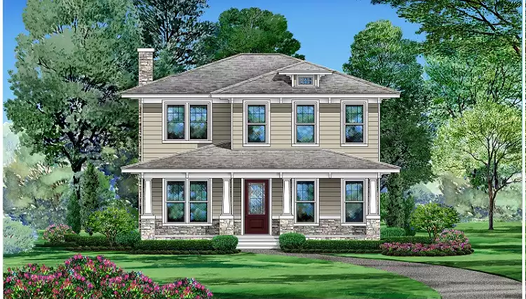 image of 3001 - 3500 square feet house plan 2187