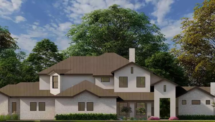 image of 4001 - 4500 square feet house plan 4986