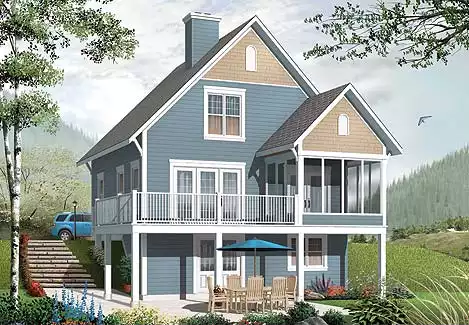 image of north carolina house plan 3287