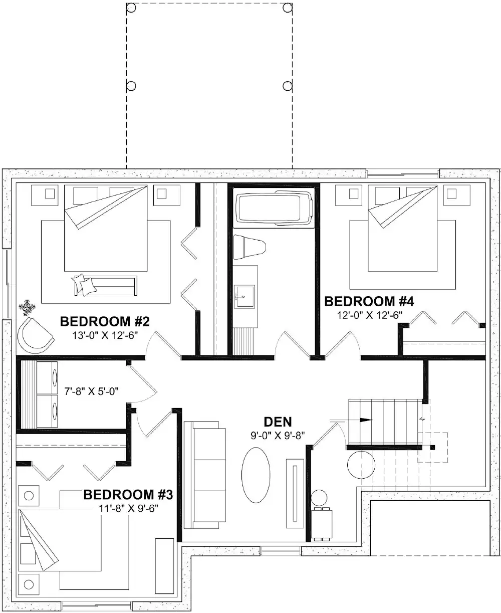 Sunnyside | Country Style Bi-Level House Plan 10003 - 10003, image size:1000x1223