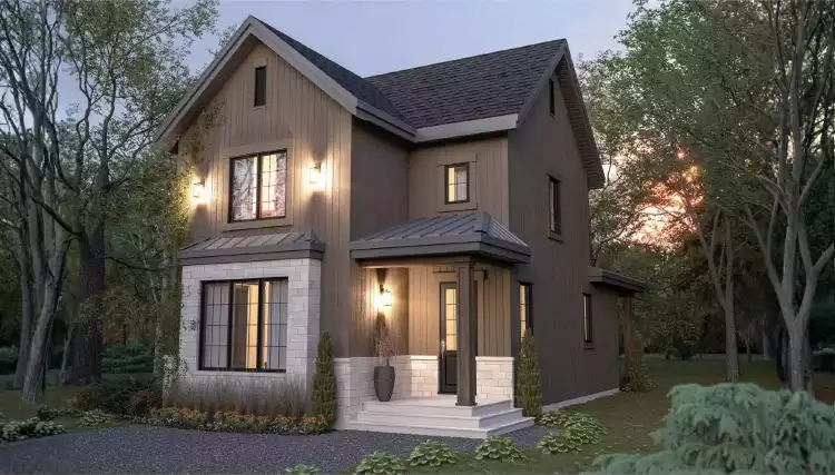 image of small house plan 10699