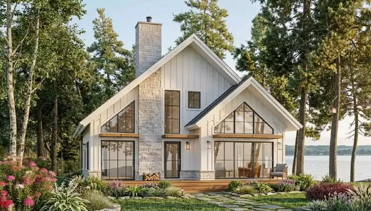 image of cabin plan 11822