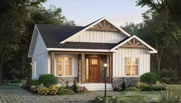 image of ranch house plan 12673