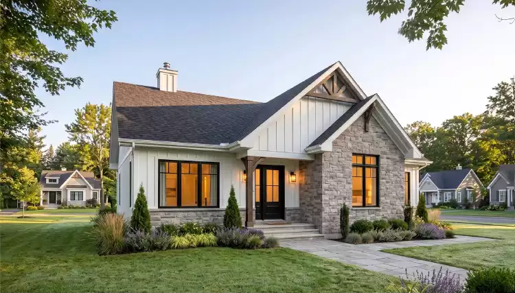image of affordable ranch house plan 5333
