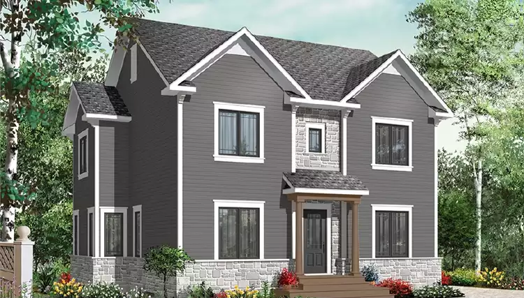 image of canadian house plan 6374