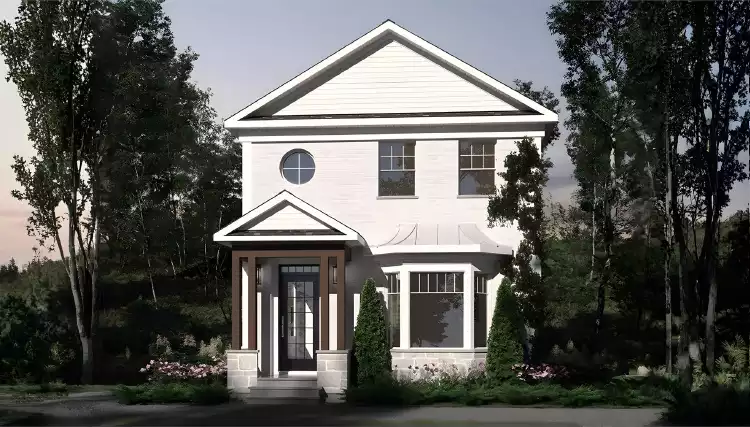 image of victorian house plan 6695