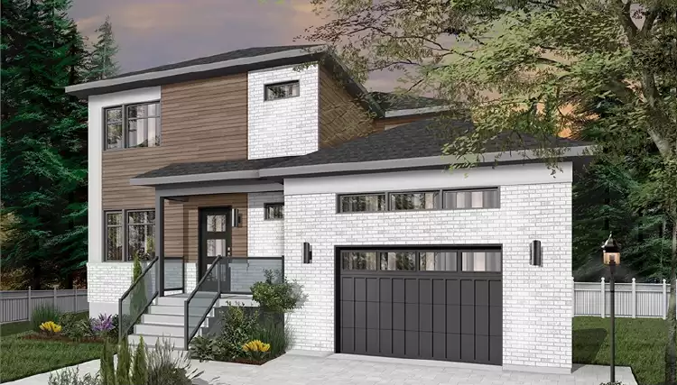 image of canadian house plan 7343