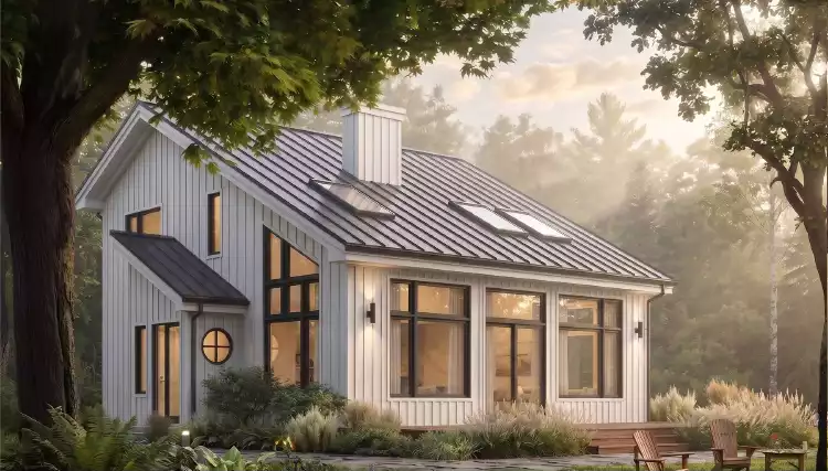 image of california house plan 7352