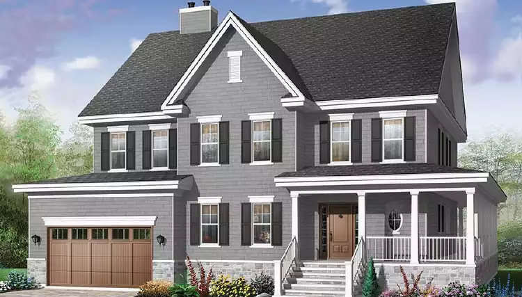 image of canadian house plan 7355