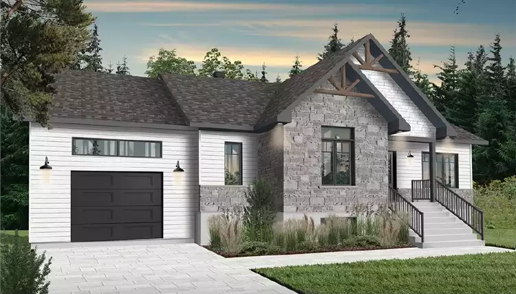 image of lake house plan 7480