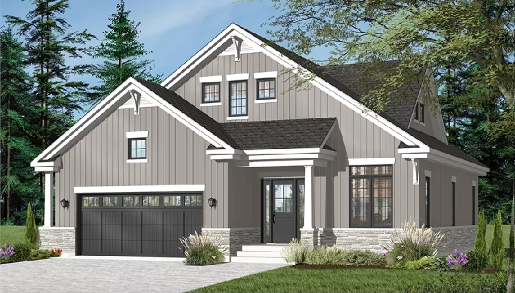 image of cottage house plan 9527