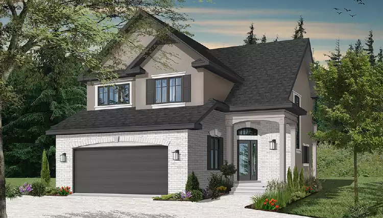 image of canadian house plan 1192
