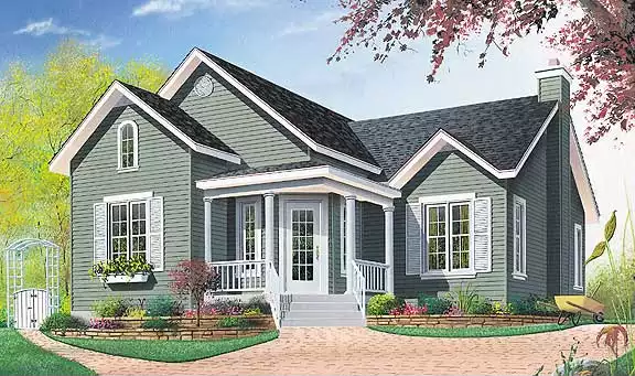 image of 1001 - 1500 square feet house plan 4707
