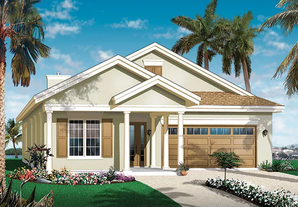 image of mediterranean house plan 9544