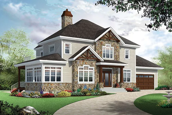 image of 2501 - 3000 square feet house plan 9830