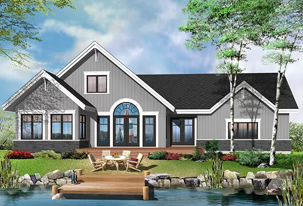 image of small farmhouse plan 9831