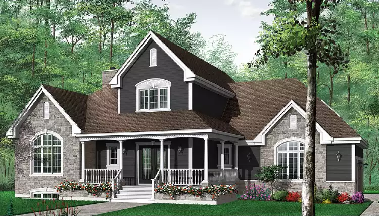 image of canadian house plan 4418
