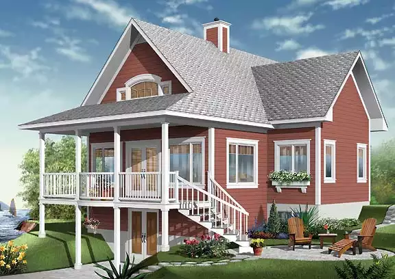 image of bungalow house plan 4945