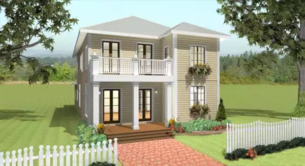 image of cottage house plan 1141
