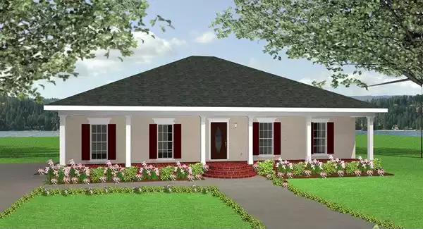 image of 1001 - 1500 square feet house plan 5657