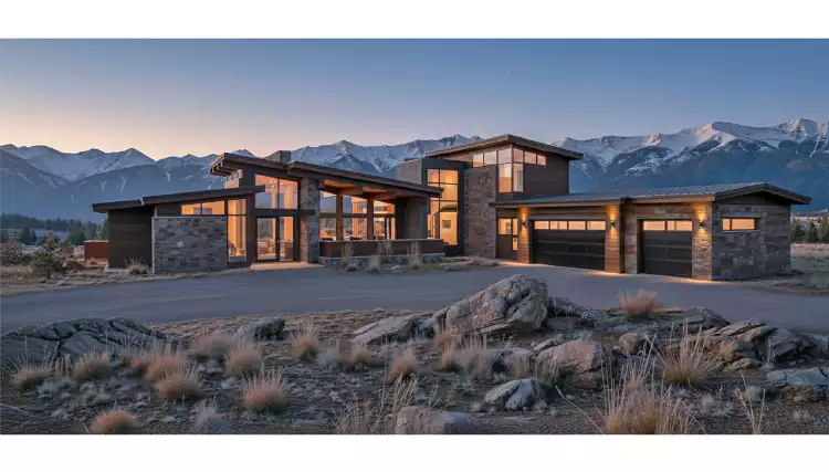 image of 4001 - 4500 square feet house plan 8599