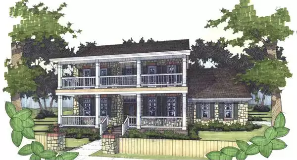 image of louisiana house plan 5773