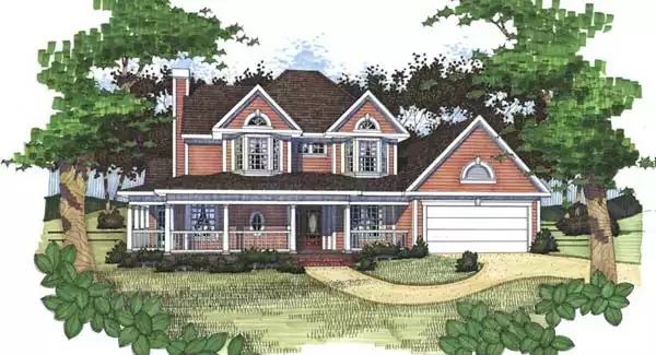 image of victorian house plan 5774