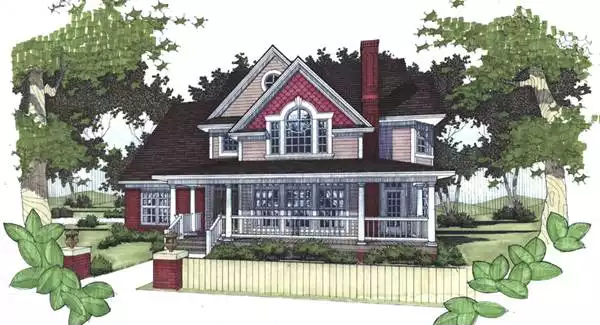 image of small victorian house plan 5776