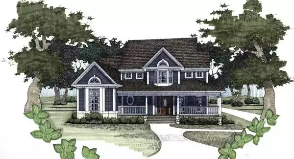 image of victorian house plan 5777