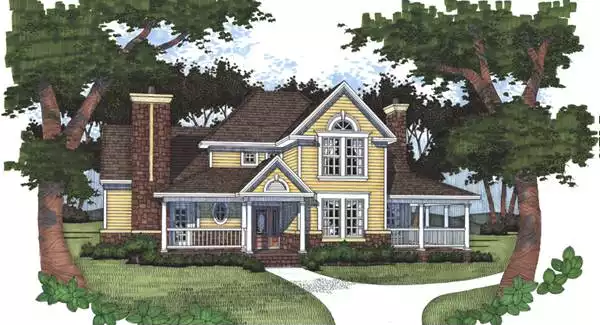 image of small farmhouse plan 5778