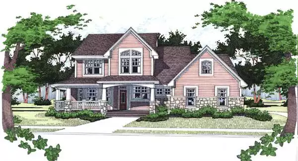 image of small farmhouse plan 5779