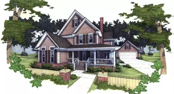 image of country house plan 5794