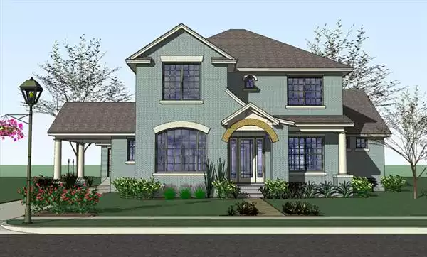 image of 3001 - 3500 square feet house plan 7396