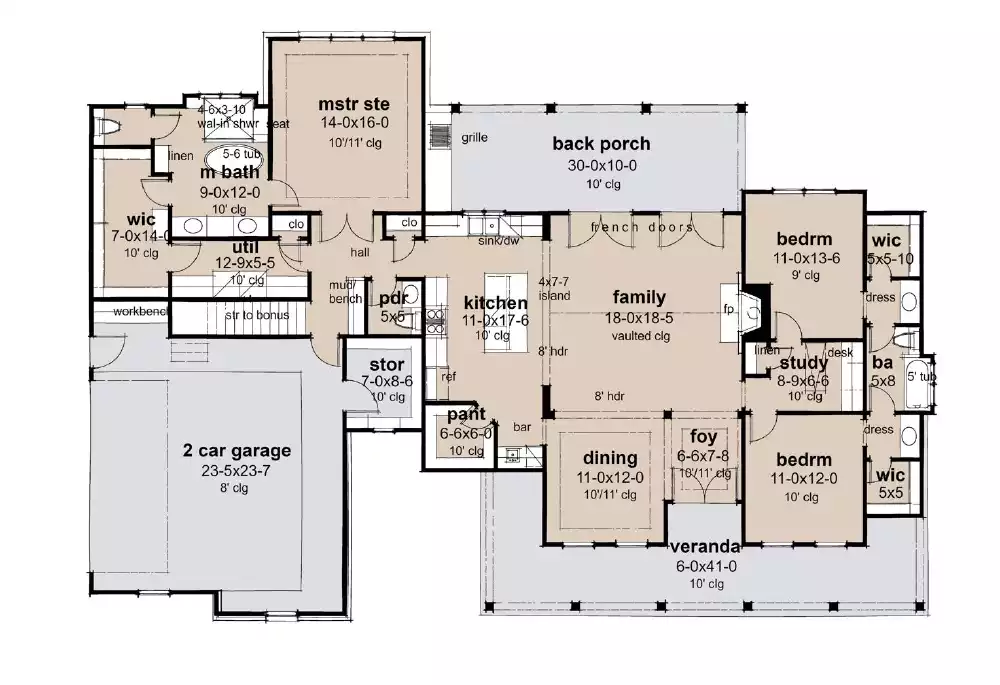 Ranch House Plans | Ranch Style House Plans | Ranch Home Plans ...