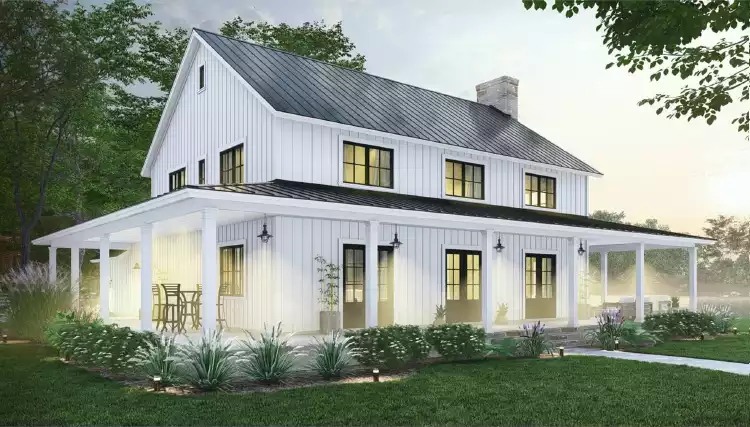 image of barndominium house plan 11521