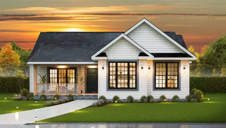 image of 1001 - 1500 square feet house plan 10967