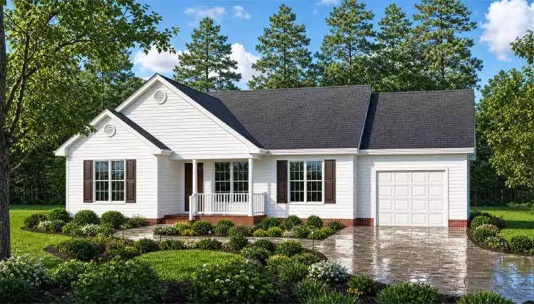 image of 1001 - 1500 square feet house plan 12647
