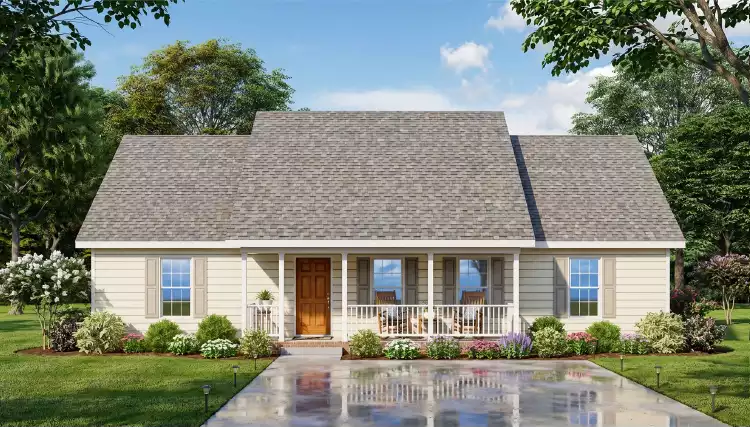 image of 1001 - 1500 square feet house plan 12696