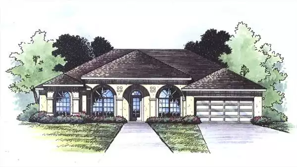 image of contemporary house plan 5069
