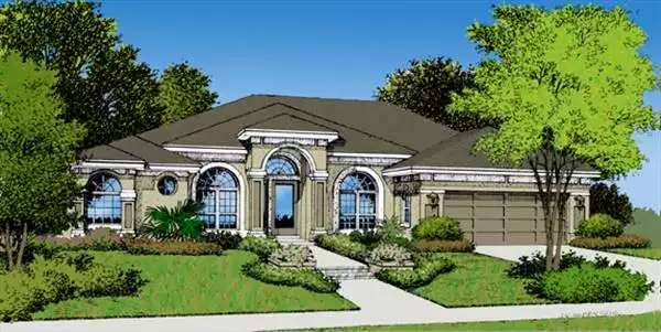 image of southwest house plan 4359