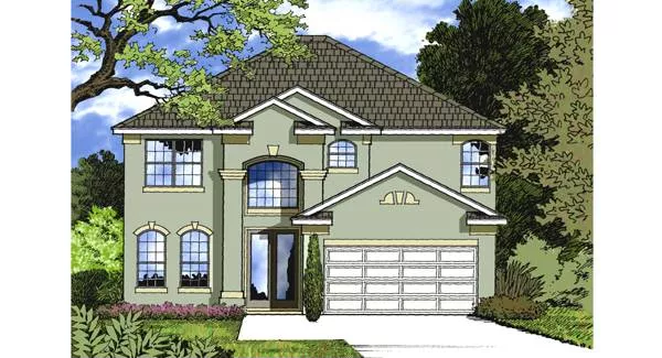 image of contemporary house plan 8949