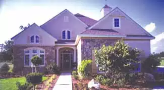 image of 2 story cottage house plan 4397