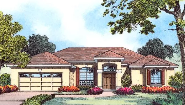 image of icf & concrete house plan 8940