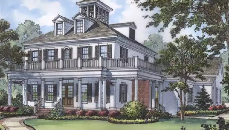 image of louisiana house plan 4449